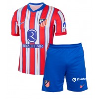 Dječji Nogometni Dres Atletico Madrid Antoine Griezmann #7 Domaci 2024-25 Kratak Rukav (+ Kratke hlače)